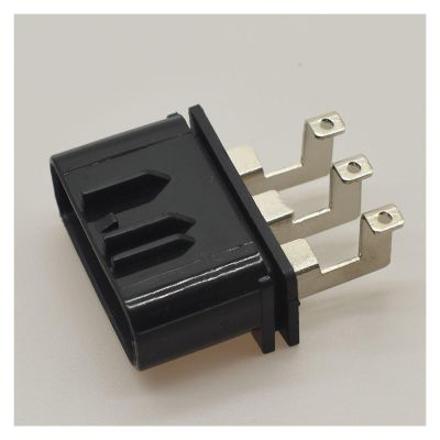 1-20 Sets Black 3 Pin Way 6.3 Automotic Qlw 250 R Slot Wiring Harness Connector Power Cord QLW-A-3F- Qlw-A-3F-GR(Male Set 5Sets)(Male Plug,5Sets)