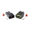 1/5/10 Sets 2 Pin Car Connector Plug QLW-A-2F-B Car 6.3 High-Power Current Plug QLW-A-2M-B(Red) view 2