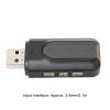 Vvikizy 2 in 1 Adapter, Wireless Transmitter Receiver with LCD Display for TV Car Home Audio System, USB Transmitter Receiver, 2 in 1 USB view 3