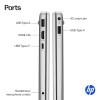 HP 15.6" Business Laptop with Microsoft Office 365 with Copliot AI & 1TB OneDrive, 8GB RAM 128GB SSD, Quad-Cores Intel Processor, Windows 11, PLUSERA Earphones, Natural Silver view 4
