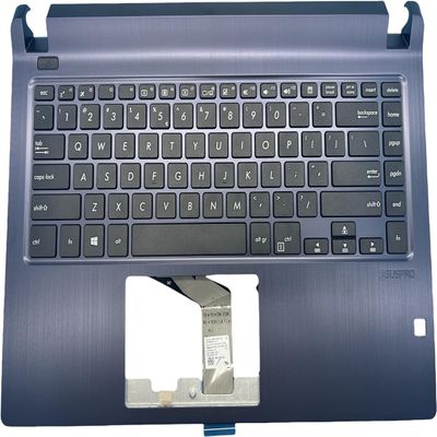100% New Laptop Keyboard for ASUS PRO P1440 P1440F P1440FA P1440UF P1440U Laptop US Layout with Blue C Cover, Square Appearance Hole 13N1-6MA0101 00J3 NSK-WKF 9Z NDXSU.F1D 0KNX0-4121UI00