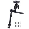 AOWINHIT Marine Electronic Mount 1.5in Ball Base Fish Finder Mounting Plate with Adjustable Arm for Yachts Boats Water Sports view 1