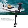 AOWINHIT Marine Electronic Mount 1.5in Ball Base Fish Finder Mounting Plate with Adjustable Arm for Yachts Boats Water Sports view 3