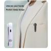 LAISANIM Portable FM with LCD Display, Clip On Design, Pocket Size Digital Tuning with Earphones USB Cable for Home, Outdoor, Travel, Emergency for Elderly and Parents (White) view 3