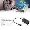 GOWENIC USB C to Ethernet and USB 3.0 Adapter, 3.0 Fast Data Transfer, with RJ45 Stable Wired Connection, for Laptops Tablets Plug and Play view 2