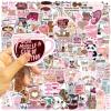 100PCS Funny Meme Stickers, Cute Coffee Stickers for Water Bottle Scrapbook Journal Book Laptop Computer, Fun Meme Sticker Gift for Adults Teens view 2