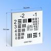CHANGLKJ Camera Lens Resolution Calibration Board, Camera Resolution Chart, Groups -2-5 Positive/Negative Film Cards Calibration Board, Accuracy 5um and Uniform Light Distribution, for Lenses view 4
