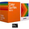 Polaroid Go Color Film - 48 Photos - 3 Double Packs Bulk Film with Cloth - for Polaroid GO Camera Only view 1