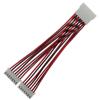 2.54mm Female to Two Male adapters, 100mm Extension Cable, 2P, 3P, 4P, 5P, 6P, 7P, 8P.(7P 1Female to 2Male) view 1