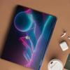 Glossy Glitter Laptop Skin Compatible with Alienware 16/16X Aurora (2025) - Planetary Grid - Premium 3M Vinyl Protective Wrap Decal Cover - Easy to Apply | Crafted in The USA by MightySkins view 4