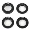 Lab Microscope Slides 0.5X 0.75X 1X 1.5X 2.0X Barlow Auxiliary Lens 180X 300X Zoom C-Mount Optical Lens Microscope Parts(4pcs) view 1