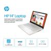 HP 14" Laptop Business Student Slim Computer, Copilot AI,One Year Office 365, Quad-Core Intel CPU, 8GB RAM, 128GB UFS, Wi-Fi 6,Windows 11 Home,Rose Gold view 3