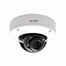A94-B 5 Megapixel Outdoor IR Network Mini Dome Camera, Installation Cable at Back, 2.8mm Lens