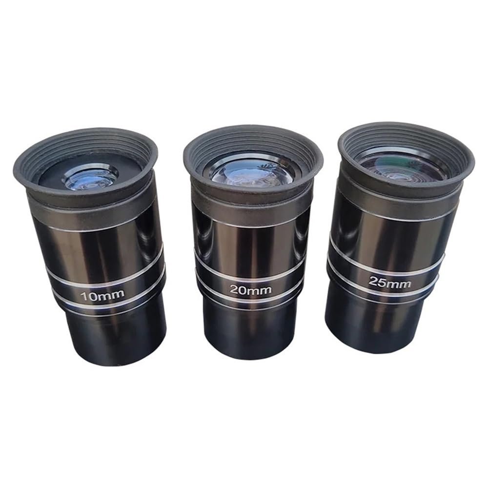 1.25-inch F10MM F20MM F25MM Telescope High Magnification Eyepiece Astronomical Telescope Part(F10 20 25MM)
