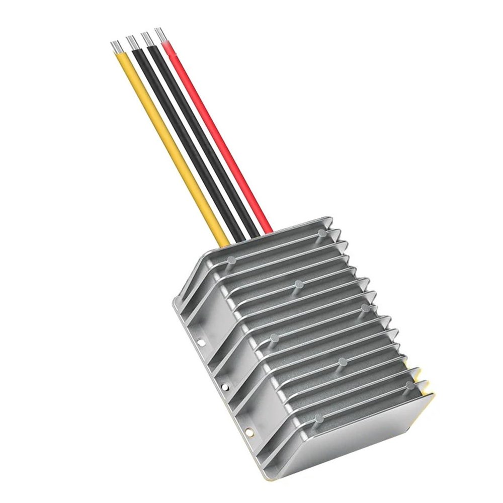 YCWHRCXKUZ 12V(9-20V) to 24V High-Power Ultra Large Size Die-Casting Aluminum Alloy 12V to 24V 20A DC Power Boost Module