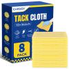CAREGY 8Pcs Tack Cloth for Removing Dust from Woodworking view 1