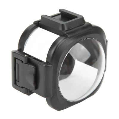 BAFOVY Camera Lens Protective Cover, PC Material High Light Transmittance Lens Guard for ONE RS 1 Inch 360 Edition, with Cold Shoe Opening for Accessories