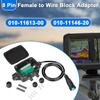 010-11613-00 8-Pin Female to Wire Block Adapter Suitable for Garmin echoMAP 50dv,50s,70dv,70s,for GPSMAP 1020xs,1022xsv,1040xs view 2
