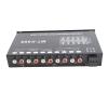 BAFOVY Car Audio Equalizer, Adjustable 5 Bands EQ Tuning Crossover Amplifier with Graphic Equalizer, for Automotive Audio System view 2