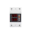 63A Din Rail 230V Adjustable Over and Under Voltage Protective Device Protector Relay Monitor Current Limit Surge Protect 3P 54m view 1