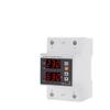 63A Din Rail 230V Adjustable Over and Under Voltage Protective Device Protector Relay Monitor Current Limit Surge Protect 3P 54m view 2