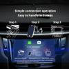2026 Upgrade 3-in-1 Wireless Screen Mirror iOS Phone, Plug and Play Fast Connection Box for iPhone & Android, Voice Control, Split Screen Display, Car USB Dongle for Most Vehicles view 2
