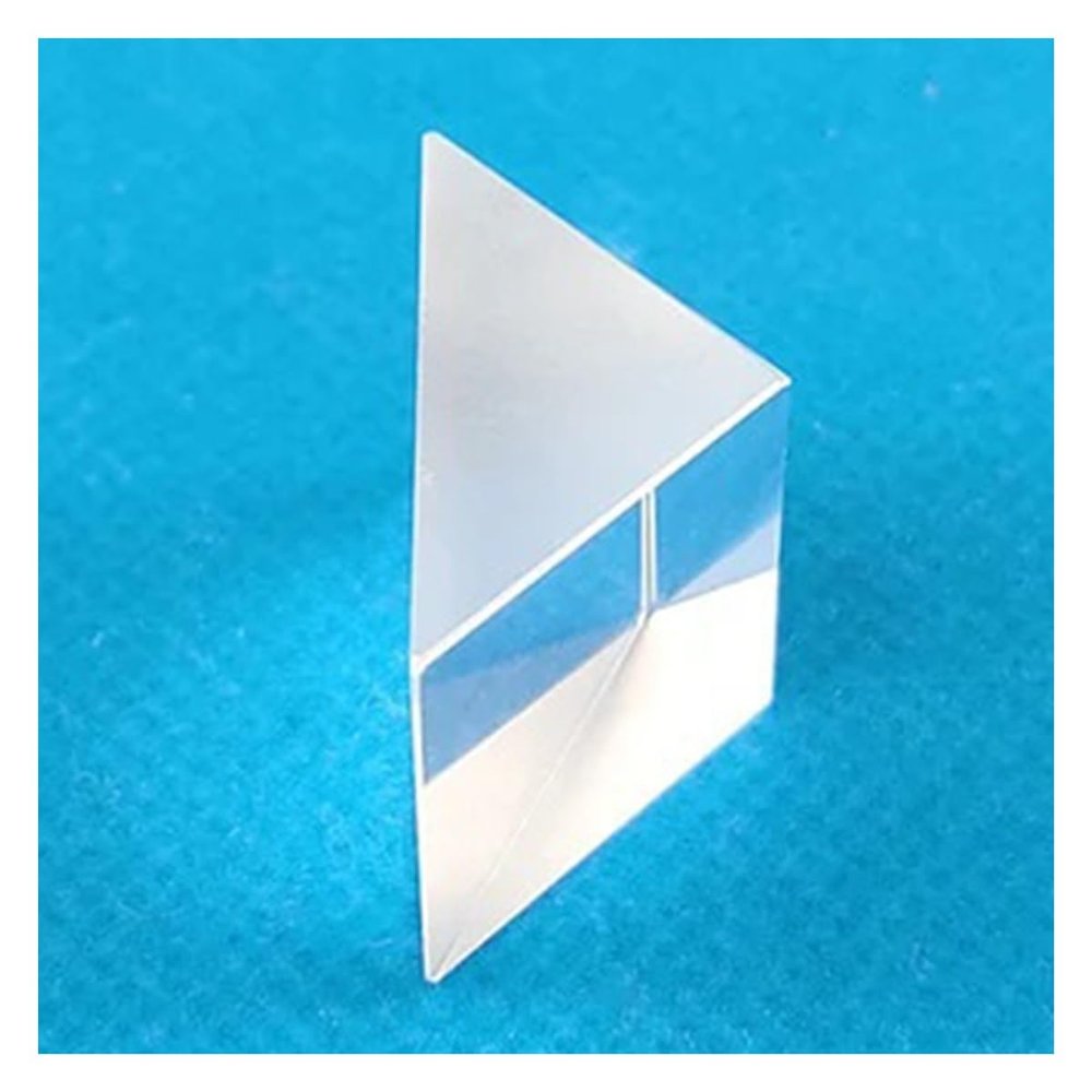 Optical Glass Lens 90 Degree Reflection Physical Experiment Ray Refraction of Optical Right Angle Triangle
