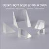 Optical Glass Lens 90 Degree Reflection Physical Experiment Ray Refraction of Optical Right Angle Triangle view 4