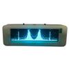 TKOWTB Music Spectrum Display Voice-Controlled Vehicle Professional HiFi Spectrum OLED Music Spectrum Display Blue view 1