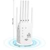 Outdoor WiFi Extender with 6 Antennas, Long Range Wireless Booster & Amplifier, Ethernet Port for PC, 2-Pack, Enhanced Network Coverage & Signal Strength view 2