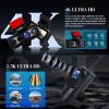 4K Dash Cam with WiFi & APP Control, 4K Front and 2.5K Rear, Dash Camera with ADAS,G-Sensor, 24 Hours Parking Mode, Loop Recording, Night Vision view 2
