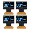 0.96in Organic LCD Display, OLED Screen with 30PIN Interface, 128x64 Resolution Clear Displaying Screen, Thin and Flexible SPI or IIC LCD Module for DIY Electronics Projects (Blue Displaying) view 1