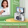 2026 New Mini Digital Camera with 1.47 in LCD Screen 1080P, Mini Keychain Retro Camera with 32GB Card,Retro Digital Cameras with Lanyard, Keychain Size, Birthday Gifts view 3