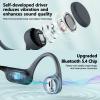 Roujune Bone Conduction Headphones IPX8 Waterproof Swimming Headphones Open Ear Headphones with MP3 Mode 32GB Memory 8H Playtime Bluetooth 5.4 Ear Buds Secure Fit for Running (Green) view 4