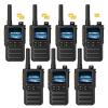 4G LTE POC Walkie Talkies Lifetime Free Rapid Nationwide & Global Communication, Unlimited Range Long Range Two Way Radio, IP65 Rainproof for Outdoor, Logistics, Road Trips & Family(7-Pack) view 1