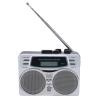 Dpofirs Cassette Tape Player AM FM Radio Recorder, Portable Player with Speaker & Headphone Jack & Digital Clock Timer, Built in Microphone view 1