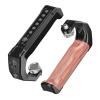 Camera Accessories, Universal Camera Top Handle with Cold Shoe 3/8 Arri 1/4 Screw Hole,Compatible for Sony Canon Nikon DSLR Cage Vlog Shooting,for Parts(Silicone Handle) view 2