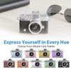 2026 New Mini Digital Camera with 1.47 in LCD Screen, 1080P Mini Flip Camera, Pocket-Size Retro CCD, Portable Keychain Camera for Travel & Daily Use (Blue) view 2