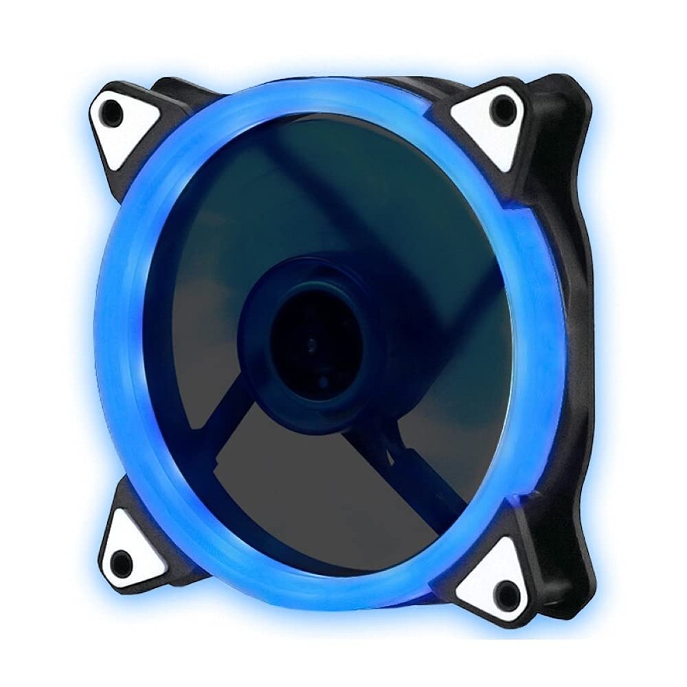 120mm Computer Cooling Fan RGB PC Radiator Case Adjustable LED Heatsink Colorful Cooler Fans for