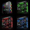 120mm Computer Cooling Fan RGB PC Radiator Case Adjustable LED Heatsink Colorful Cooler Fans for view 3
