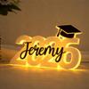 Class of 2026 Graduation Personalized Light Box, Custom Name Senior 2026 Gift, Graduation Party Decoration, Unique Graduates Keepsake, Customizable Light Up Box, Personalized Gift for Graduates/1 view 2