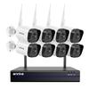 ANNKE 16CH 4K Wireless Security Camera System, Expandable 4K NVR with 8 X 8MP Outdoor Cameras, Dual-Band WiFi, Two-Way Talk, Human Detection, IP66 Weatherproof, 24/7 Recording view 1