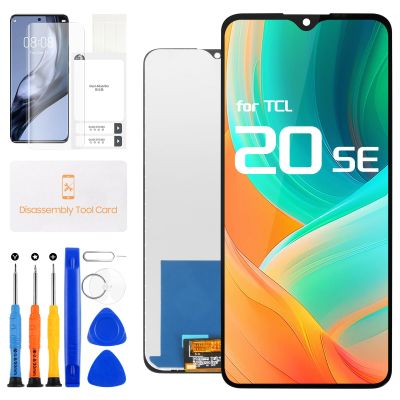 LCD Display for TCL 20 SE Screen Replacement for TCL 20 SE LCD Screen T671H T671F T671O T671E for TCL 20SE Touch Screen Digitizer Full Assembly with Repair Parts