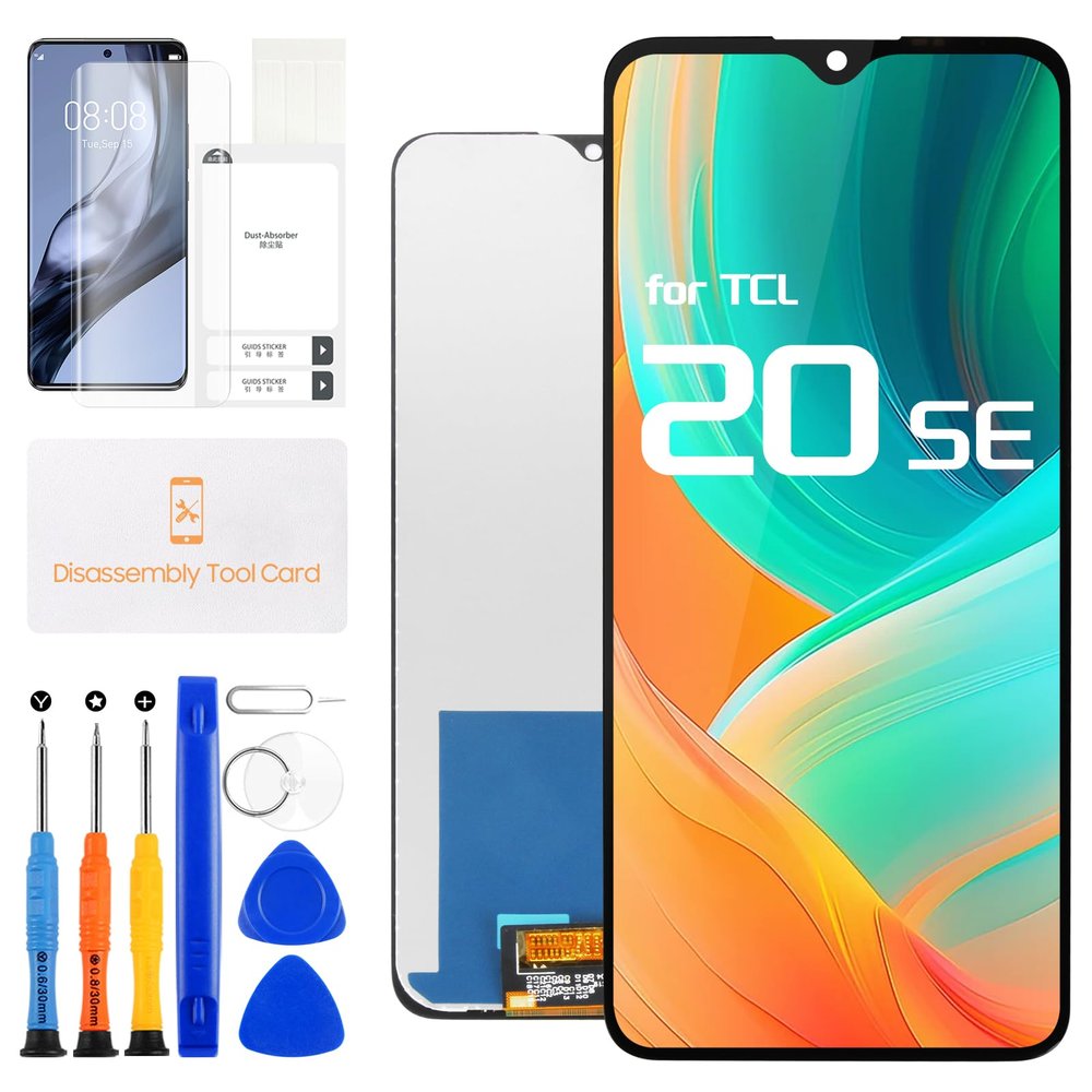 LCD Display for TCL 20 SE Screen Replacement for TCL 20 SE LCD Screen T671H T671F T671O T671E for TCL 20SE Touch Screen Digitizer Full Assembly with Repair Parts