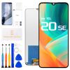 LCD Display for TCL 20 SE Screen Replacement for TCL 20 SE LCD Screen T671H T671F T671O T671E for TCL 20SE Touch Screen Digitizer Full Assembly with Repair Parts view 1
