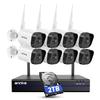 ANNKE 16CH 4K Wireless Security Camera System, Expandable 4K NVR with 8 X 8MP Outdoor Cameras, 2TB HDD, Dual-Band WiFi, Two-Way Talk, Human Detected, 24/7 Recording, IP66 Weatherproof view 1