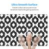 Black and White Mudcloth Large Mouse Pad, 31.5x12 Inch Gaming Desk Mat, XXL Non-Slip Rubber Base Computer Pad with Durable Stitched Edges for Work and Play view 4