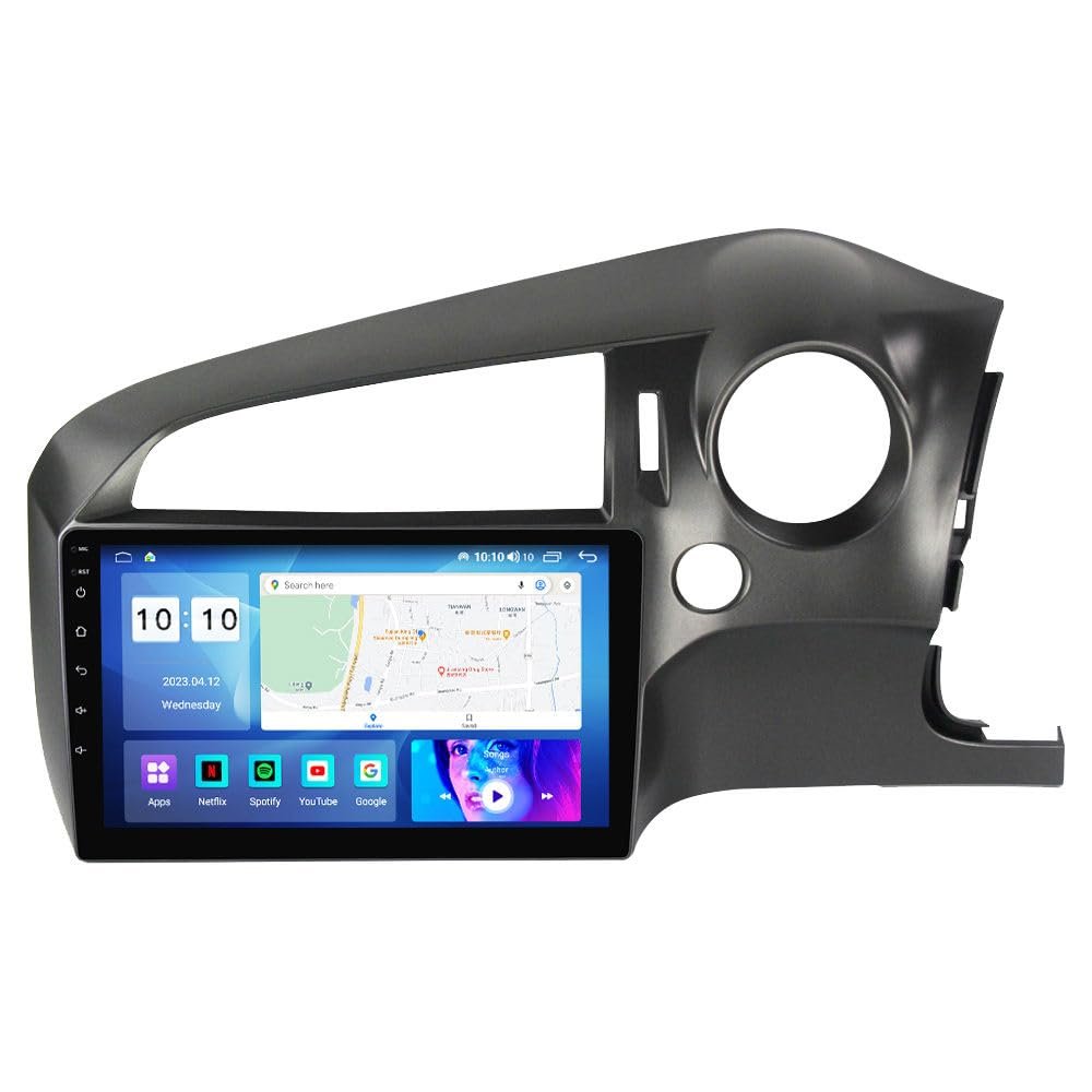 Android Car Stereo for Honda Stream 2009-2013,10 inch IPS Touchscreen with Upgrade Wireless CarPlay & Android Auto,WiFi/GPS,Support SWC and Subwoofer,8-Core 2+32G