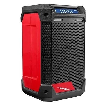 2951-20 for Milwaukee M12 12V Radio + Charger Length 5.39in Width 5.67in Height 9.21in - Black/Red