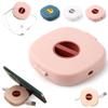 2 in 1 Cable Winder with Phone Stand,2026 New Durable Cable Organizer and Charging Stand for Earphones,Cord Cables Winder Organizer with PhoneStand Rotate,for ChargingCable Case Earphones USB Wires view 1